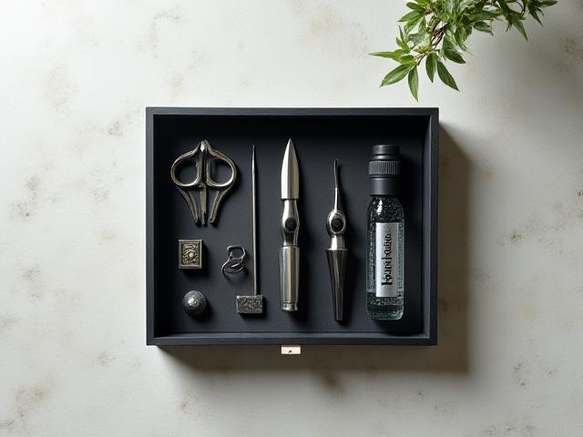 スタイリッシュな盆栽メンテナンスキット