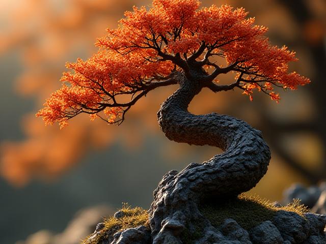 プレミアム盆栽の展示